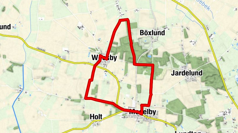 Wanderung Medelby-West