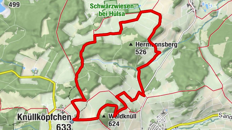 9. Fabelweg "Hoher Knüll"