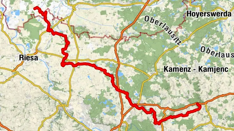 Die Röderradroute – Naturidylle entlang der Röder
