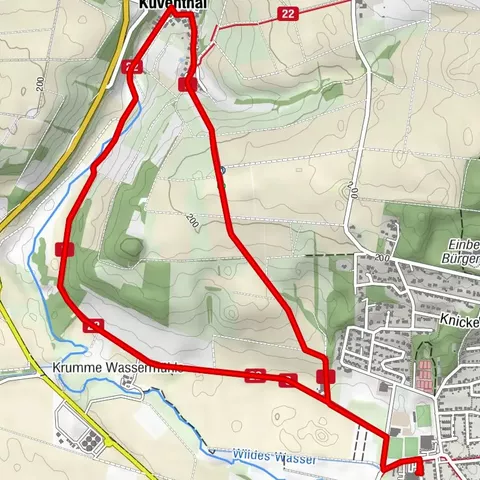 VitalWeg 2 – Auszeit auf weiter Flur rund um Kuventhal