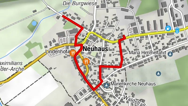 Historische Routen - 19. Jahrhundert