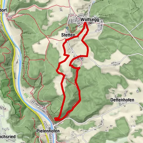Wolfsfährte zur Weißen Frau - Schlaufenweg am Jurasteig