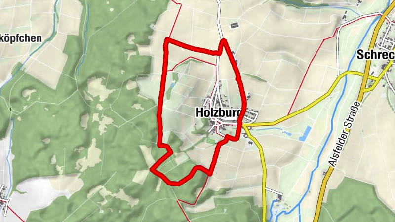 Natur- und Kulturlehrpfad Holzburg