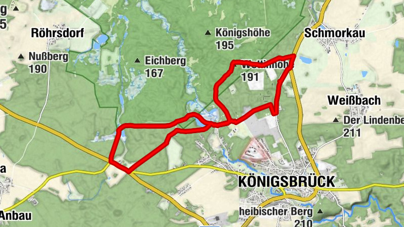 Biberpfad Königsbrücker Heide