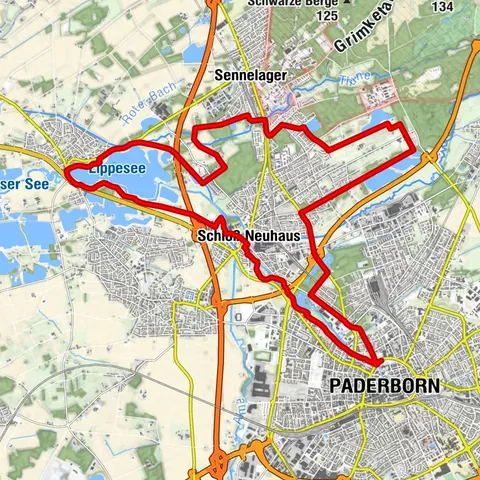 PB 1: Paderborner Seentour