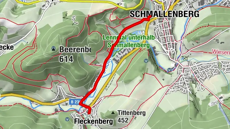 Winterwanderung von Schmallenberg nach Fleckenberg