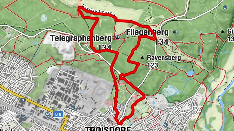 Erlebnisweg Sieg | Moorwaldweg | Troisdorf