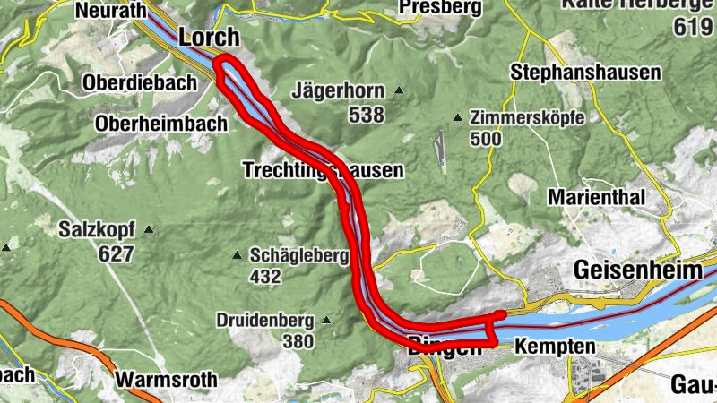 An den Ufern im Welterbe Mittelrheintal