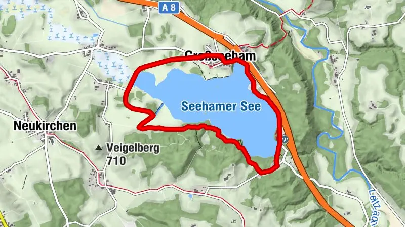 Rund um den Seehamer See