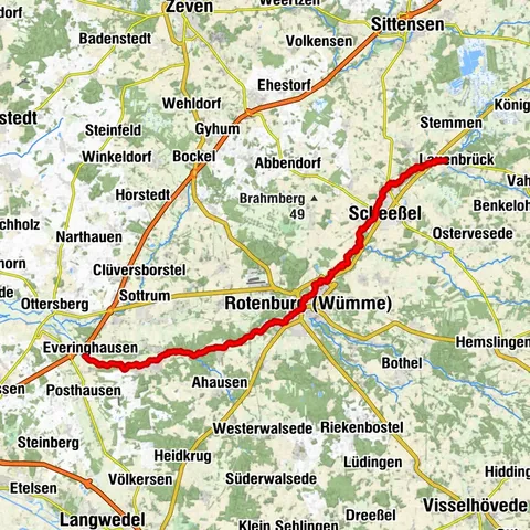 Paddeln auf der Wümme: Lauenbrück - Sottrum