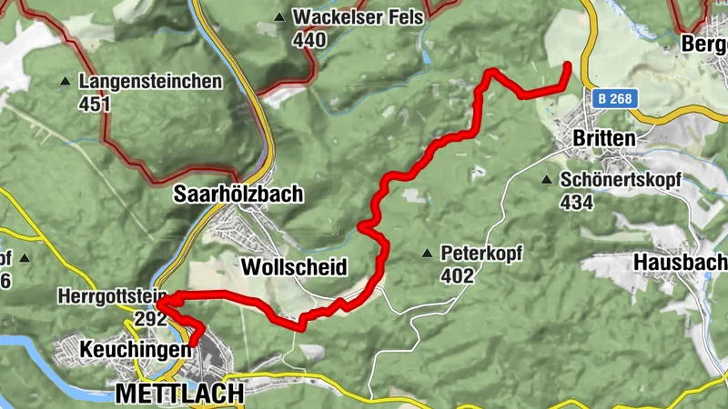 Saar-Hunsrück-Steig - 03. Etappe: von Mettlach nach Britten