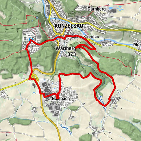 Bergbahntour, Künzelsau