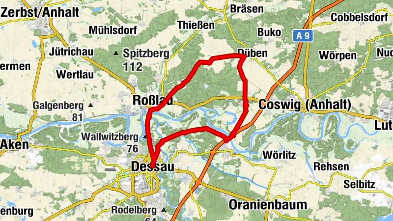 Radtour in die Kliekener Elbauen und den Naturpark Fläming