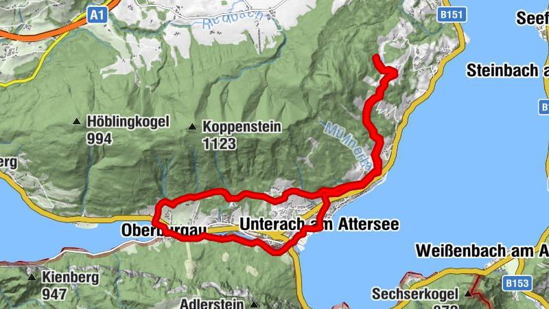 Unterach - Rundwanderweg