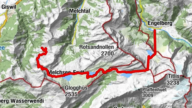 Tell-Trail Etappe 6: Engelberg - Älggialp