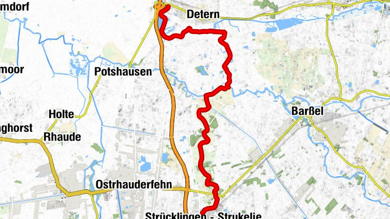 Kanutour von Strücklingen nach Stickhausen