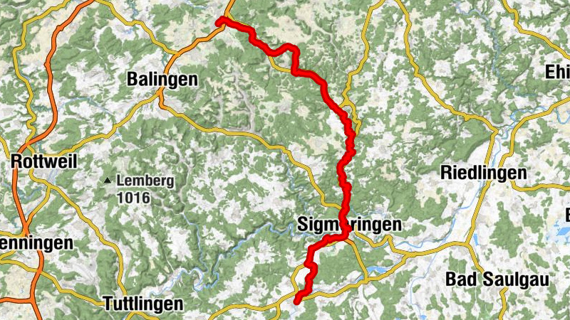 Hohenzollerischer Jakobusweg - von Hechingen nach Meßkirch