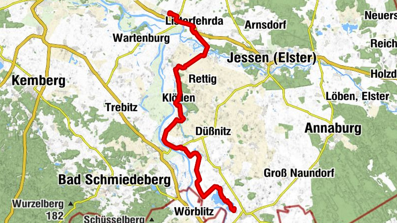 Elberadeltag - Tour 8 Von Prettin nach Elster (Elbe)