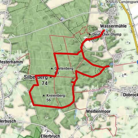 Wanderweg W3 - Dobrock