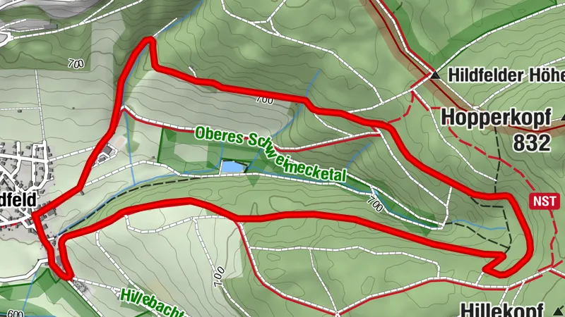 Obere Schweimeckeweg (H2)