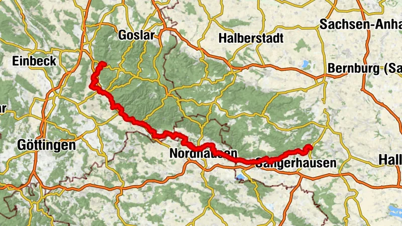 Karstwanderweg Südharz | mit der Nordvariante im Landkreis Göttingen