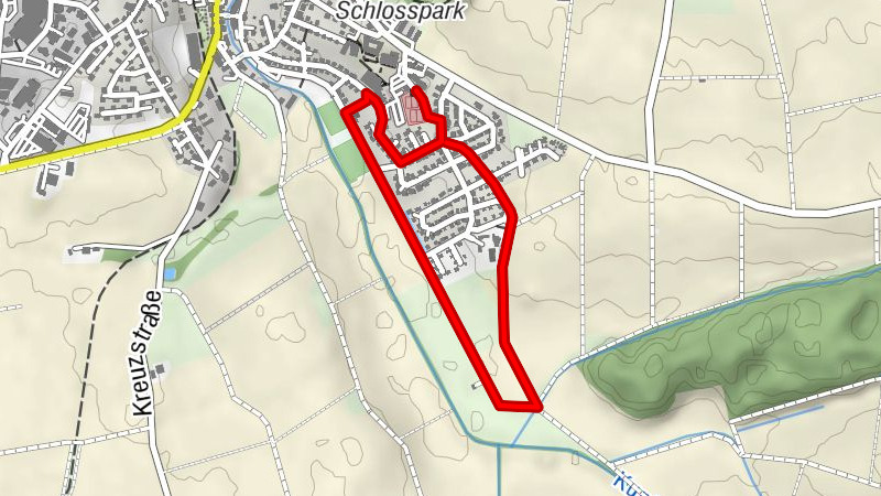 Nordic Walking in Hohenlohe - Haus der Vereine-Schleife, Kupferzell