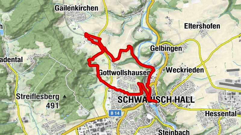 Tour 3 - Zum Freilandmuseum Wackershofen