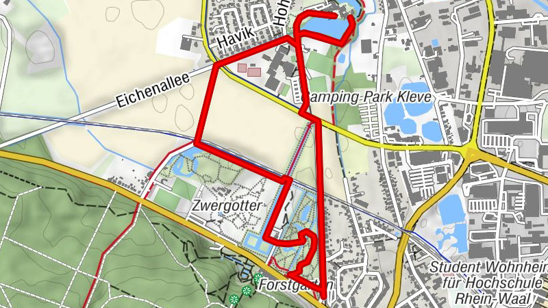 Forstgarten in Kleve