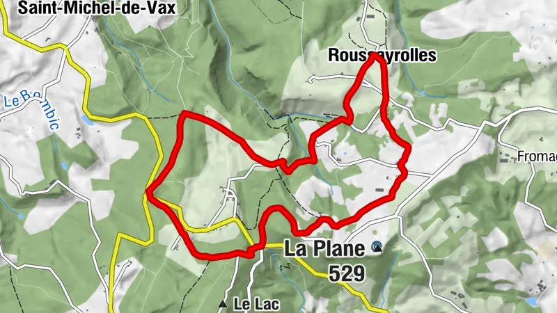 MTB route no. 24 Peyrelade