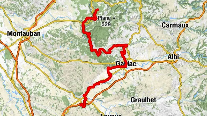 GR46 ® - Les Bastides albigeoises