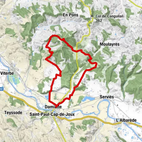 Le circuit boisé de la Capelle