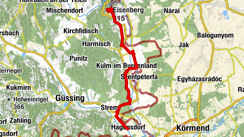 Südburgenland eBike Paradies Route 5.0