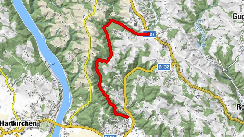 Pesenbachtal Bad Mühllacken bis Gerling