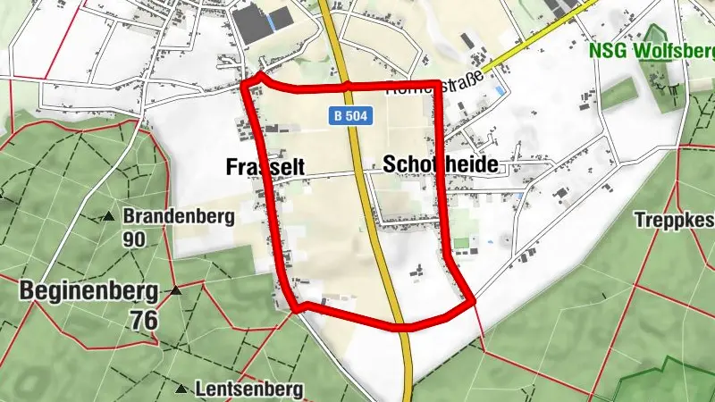 Laufstrecke 2 Kranenburg