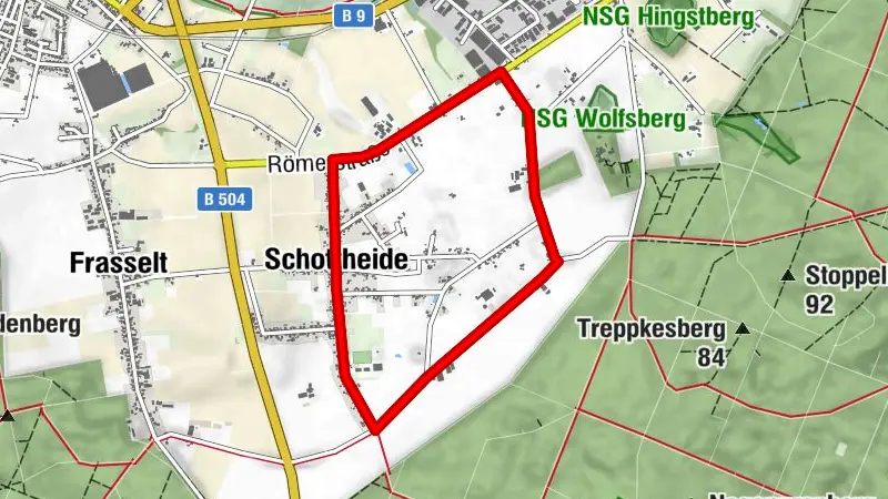 Laufstrecke 1 Kranenburg