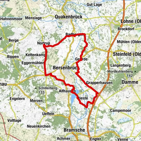 Rennradtour - Höfe und Schlösser