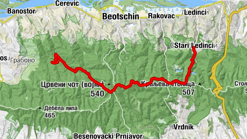 ST324 Fruška Gora - Stari Ledinci