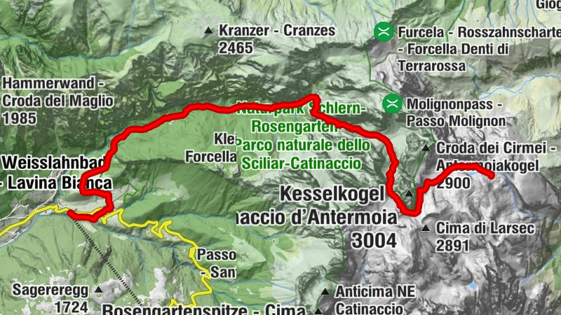 Rifugio Antermoia - St. Zyprian