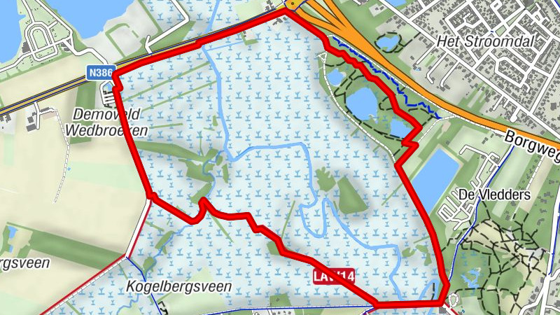 4,4 km - Schipborgsediep