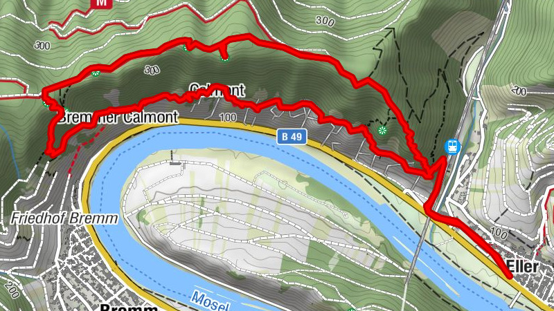 Calmont Klettsteig/Höhenweg