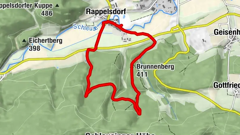 Große Waldrunde Rappelsdorf