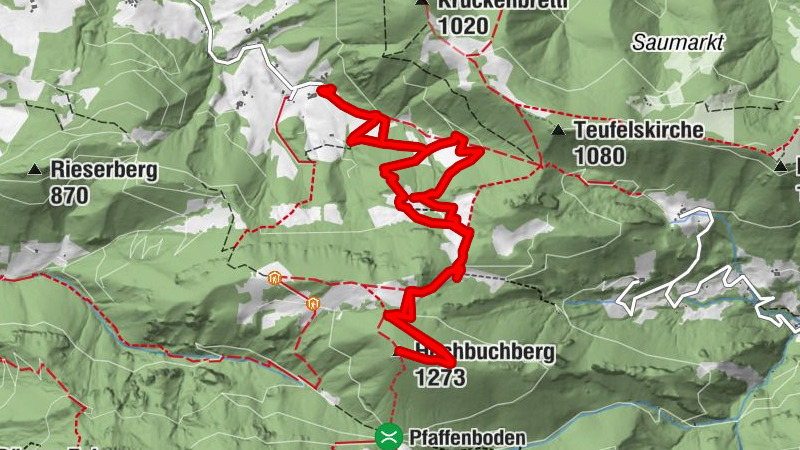 Ski tour Steinbach an der Steyr - Hochbuchberg
