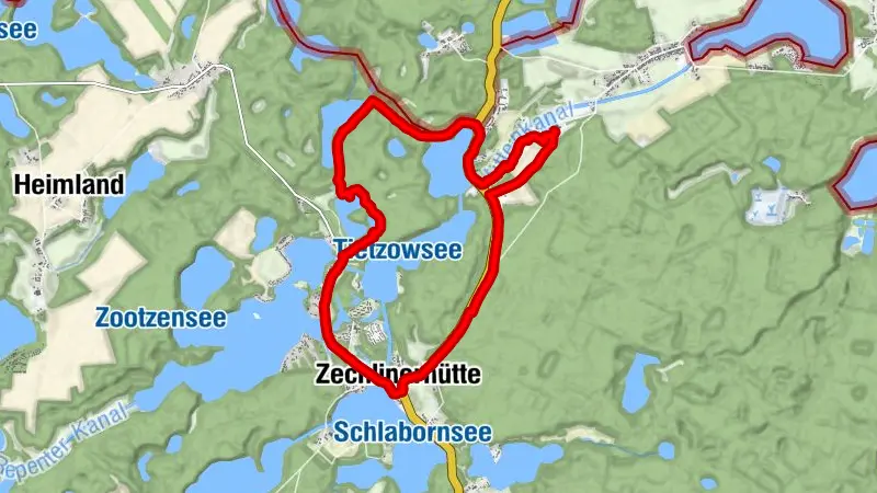 Marina Wolfsbruch Wanderung