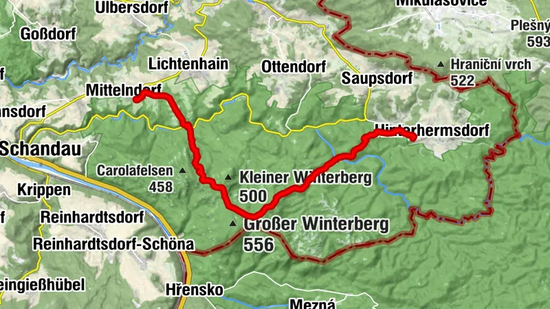 Bergoase bis Thorwaldblick