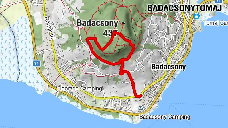 Badacsony túra