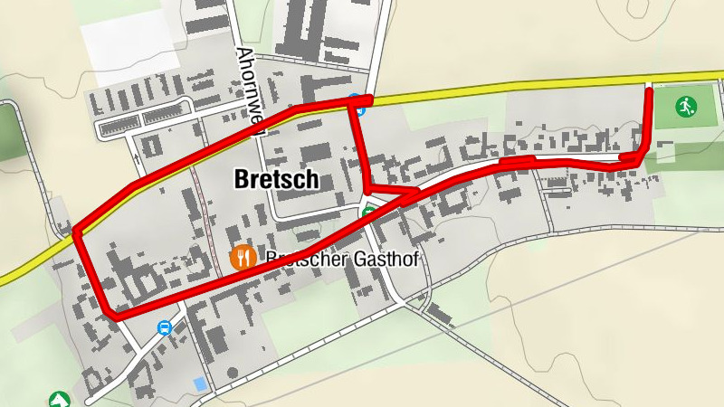 Archäologisch-Historischer Ortsrundgang Bretsch