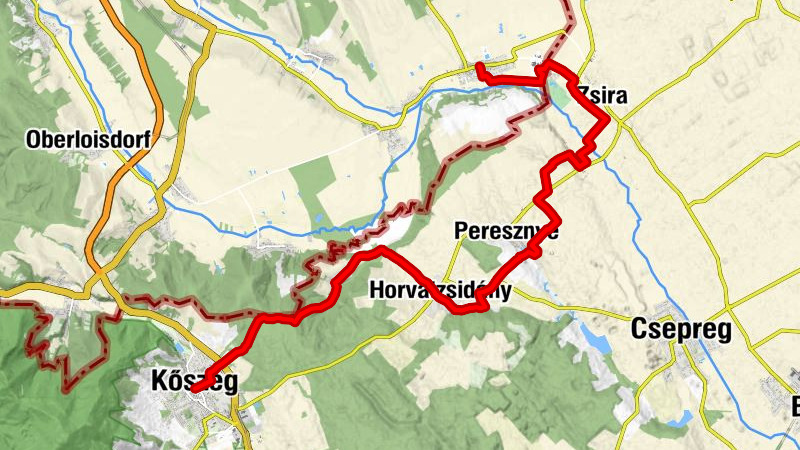 BERNSTEIN TRAIL East Route | Stage 8 | Lutzmannsburg - Köszeg (HU)
