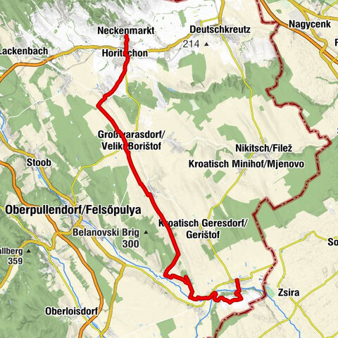 BERNSTEIN TRAIL East route | Stage 7 | Neckenmarkt - Lutzmannsburg