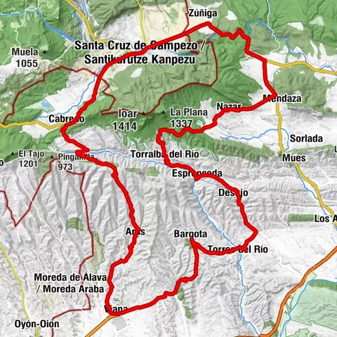 Bargota - Albergue Restaurante Codés - Humilladero de Zúñiga - Ermita de San Cristobal