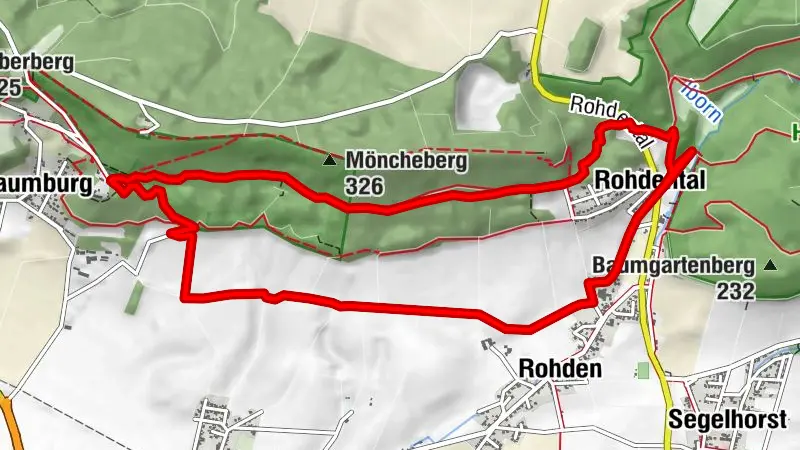 Nordic Walking Route 8 - Hessisch Oldendorf